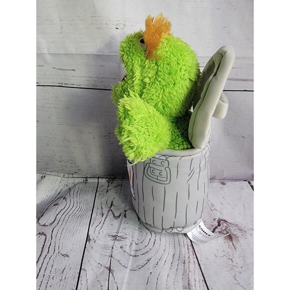 Kohl's Cares -Sesame Street's Oscar the Grouch 10 In Tall Plush in Trash Can - Picture 4 of 7